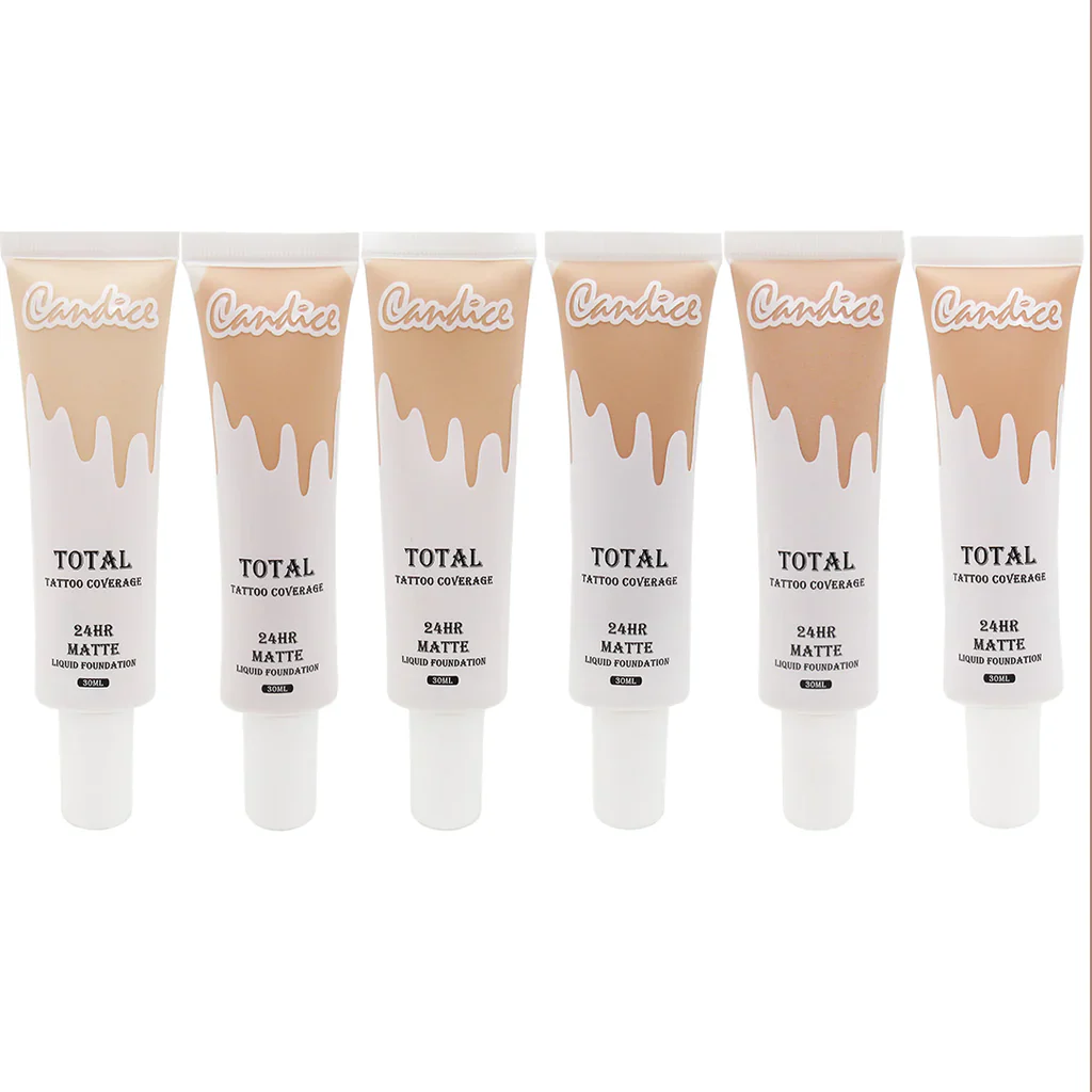 Base Líquida Cobertura Total de Tatuajes Candice - Image 3