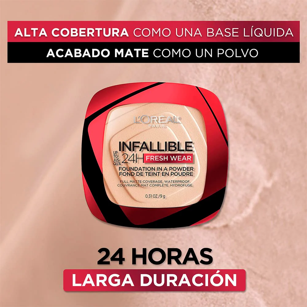 Base Maquillaje en Polvo Infallible 24 H Loreal - Image 23