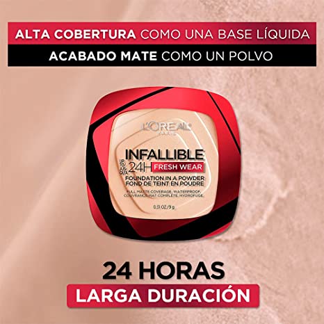 Base Maquillaje en Polvo Infallible 24 H Loreal - Image 6