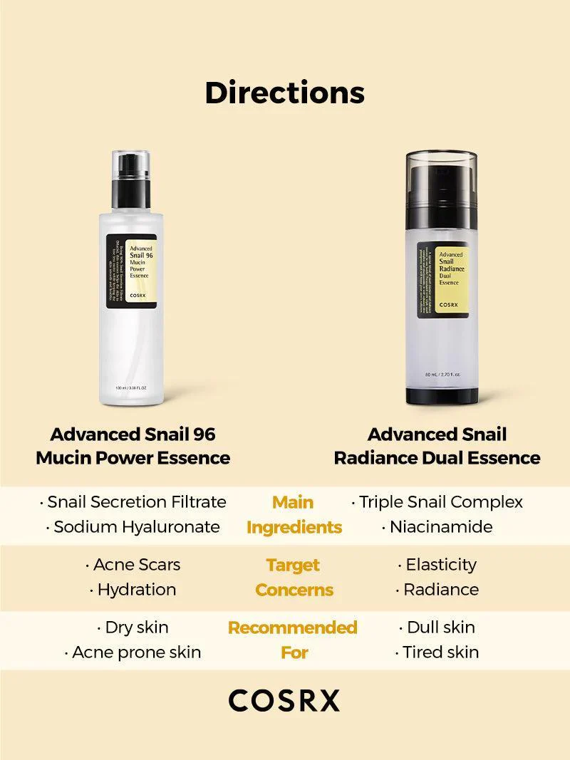 COSRX Advanced Snail Radiance Dual Essence 80ml - Image 6
