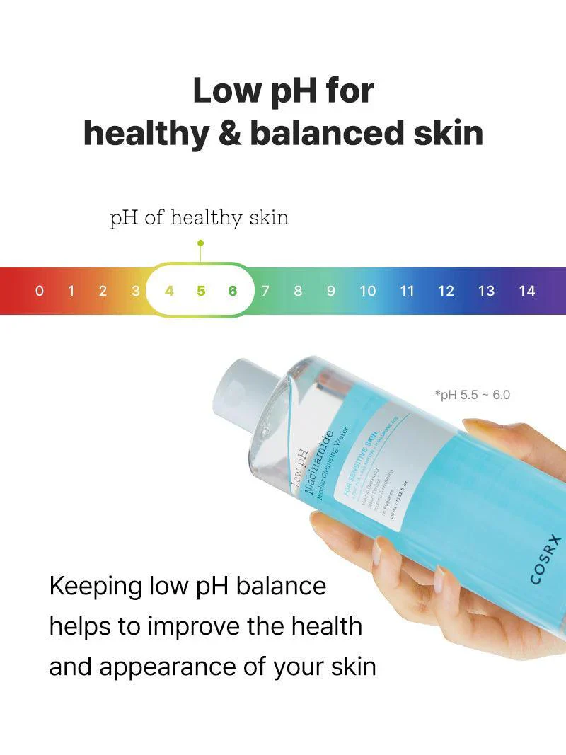 Cosrx Low pH Niacinamide Agua Micelar 400ml - Image 3