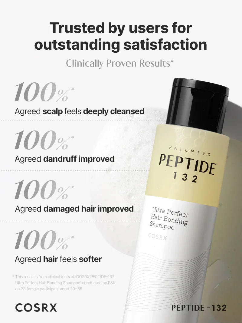 Cosrx Peptide-132 Ultra Perfect Hair Bonding Shampoo 200ml - Image 8