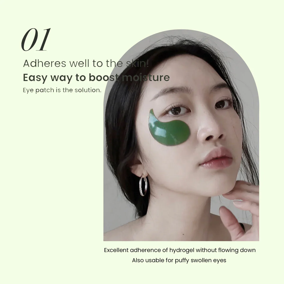 heimish Matcha Biome Hydrogel Eye Patch 60pcs - Image 3