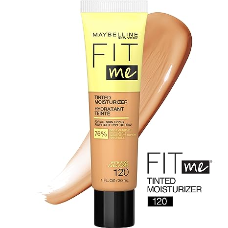 Maybelline Fit Me Crema hidratante tintada, cobertura natural, maquillaje facial - Image 13