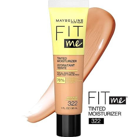 Maybelline Fit Me Crema hidratante tintada, cobertura natural, maquillaje facial - Image 17