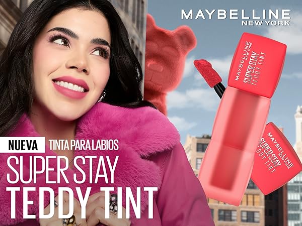 Maybelline Tinte labial mate de larga duración Super Stay Teddy Tint - Image 22
