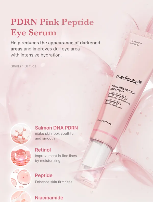 Medicube - PDRN Pink Peptide Eye Cream 30ml - Image 4