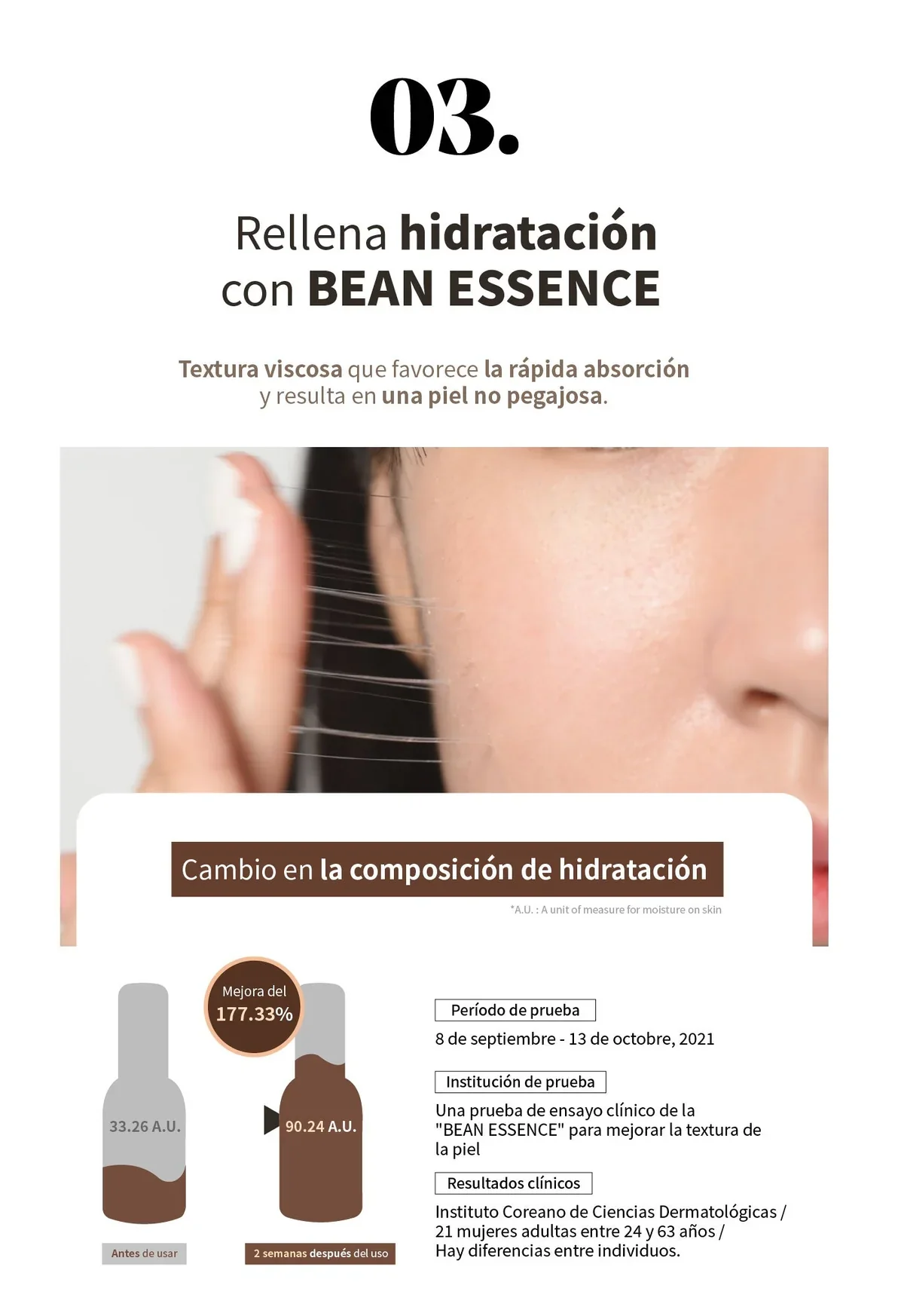 Mixsoon Bean Essence Esencia Exfoliante e Hidratante 30ml mini - Image 7