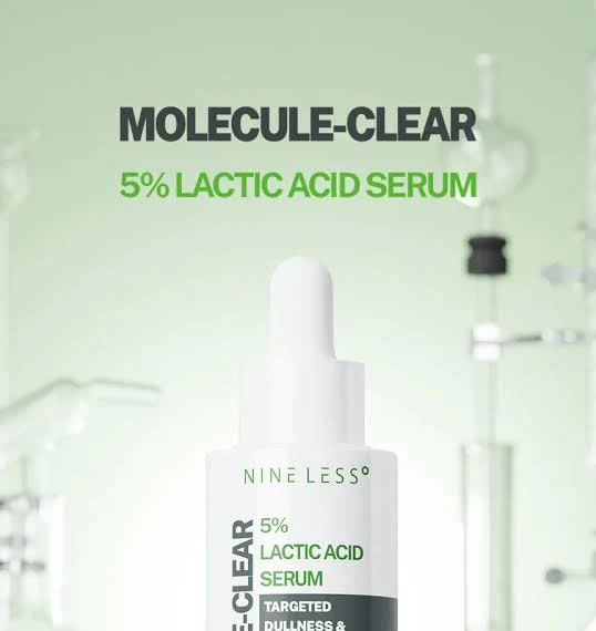 Nineless Molecule-Clear 5% Lactic Acid Serum 30ml - Image 3