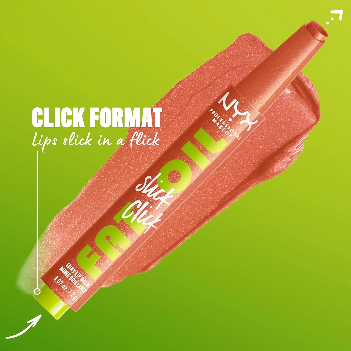 NYX Bálsamo labial Fat Oil Slick Click - Image 10