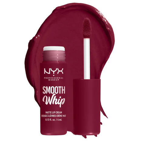 NYX Smooth Whip - Crema de labios mate, larga duración, hidratante, lápiz labial líquido - Image 9