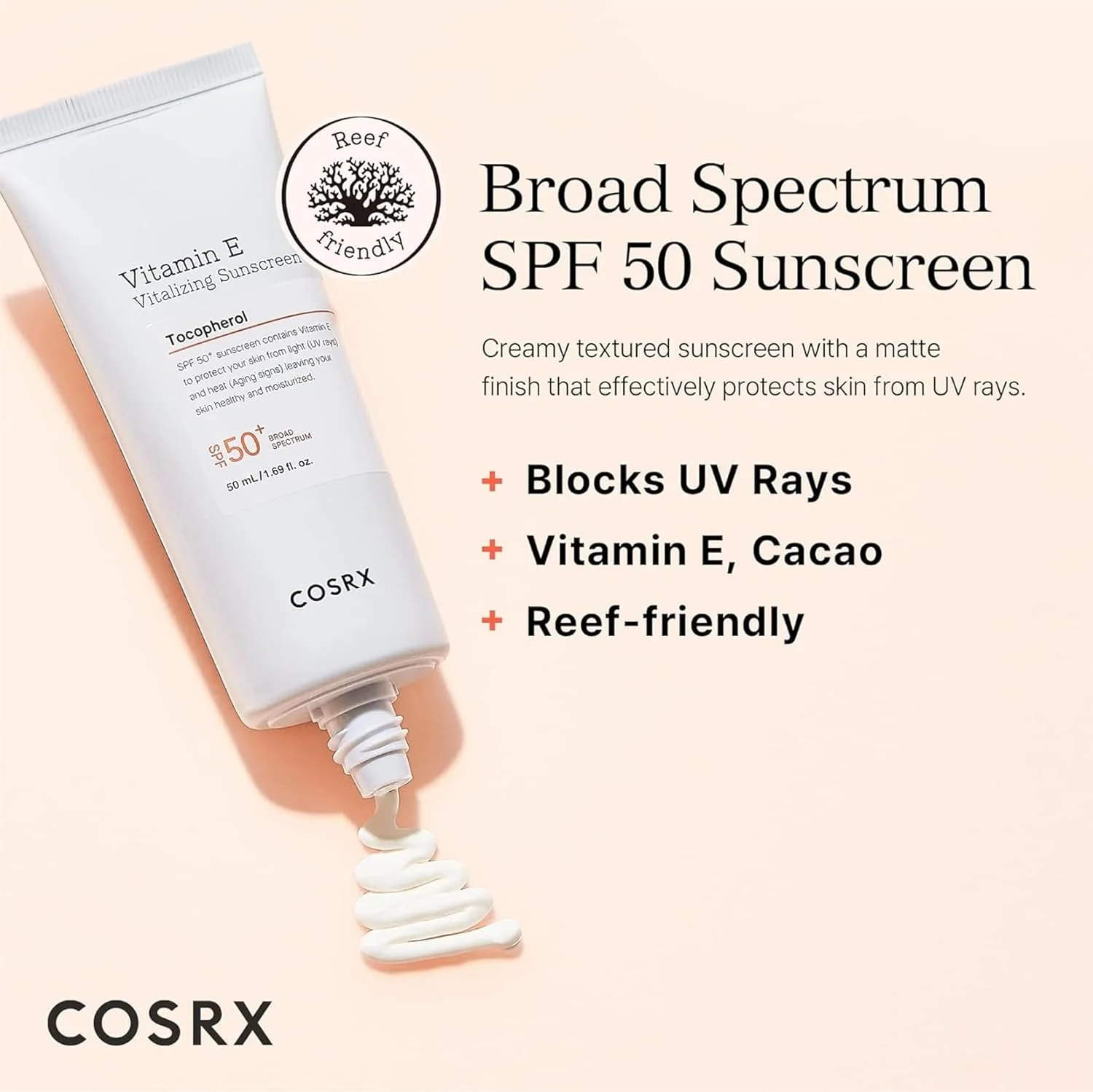 OSRX Vitamina E Vitalizing Face Sunscreen SPF 50 50ml - Image 3