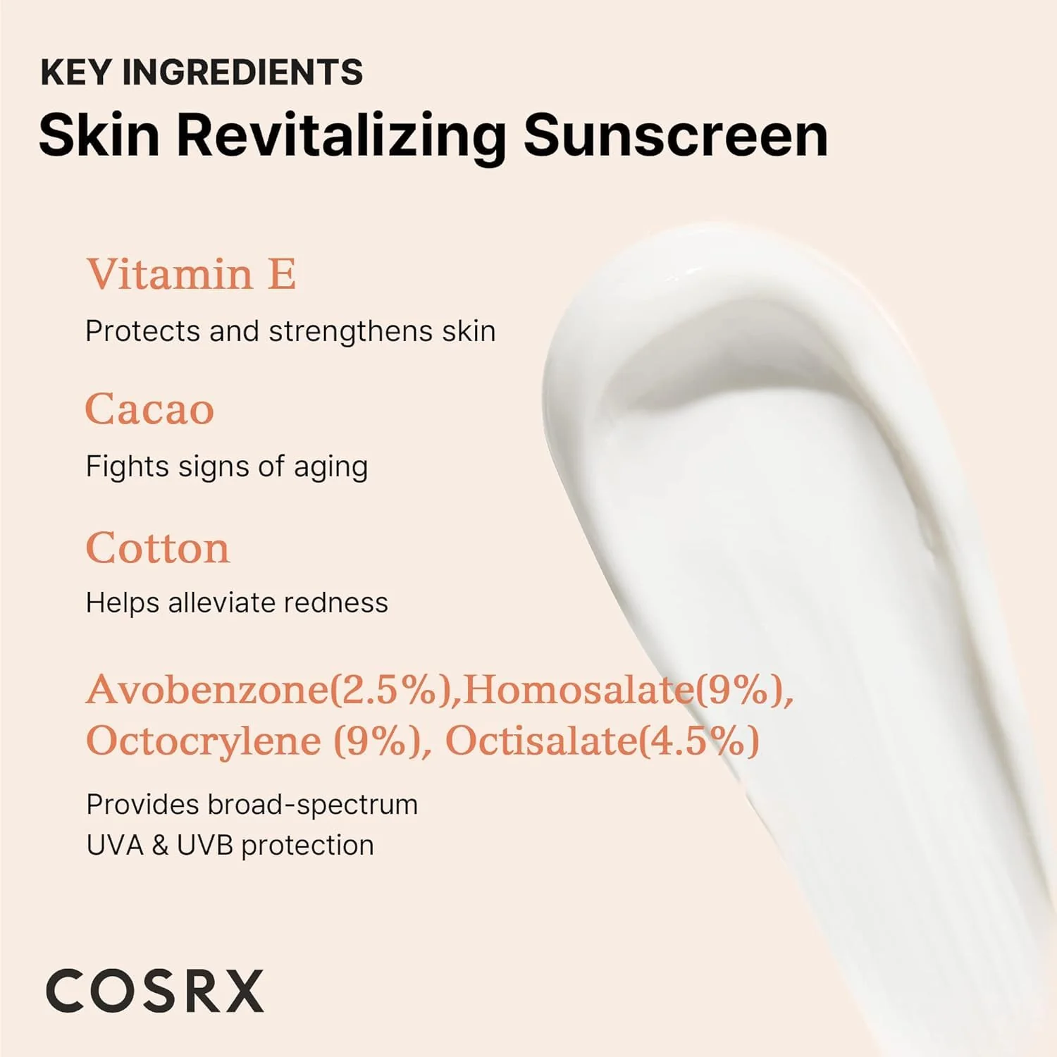 OSRX Vitamina E Vitalizing Face Sunscreen SPF 50 50ml - Image 9