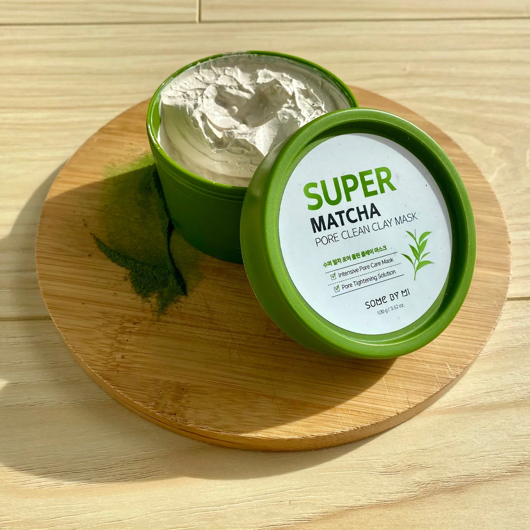 SOMEBYMI Super Matcha Pore Clean Clay Mask-Mascarilla facial para poros 100ml - Image 11
