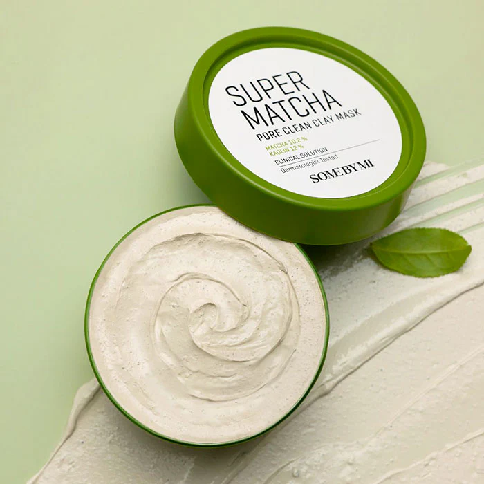 SOMEBYMI Super Matcha Pore Clean Clay Mask-Mascarilla facial para poros 100ml - Image 15