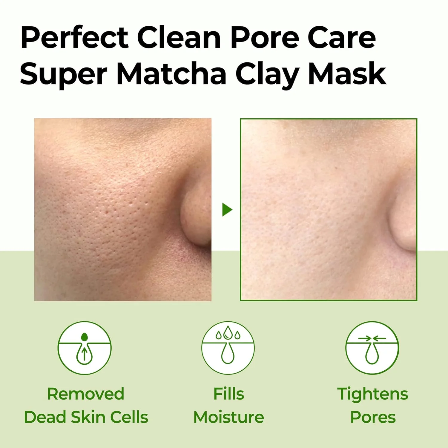 SOMEBYMI Super Matcha Pore Clean Clay Mask-Mascarilla facial para poros 100ml - Image 3