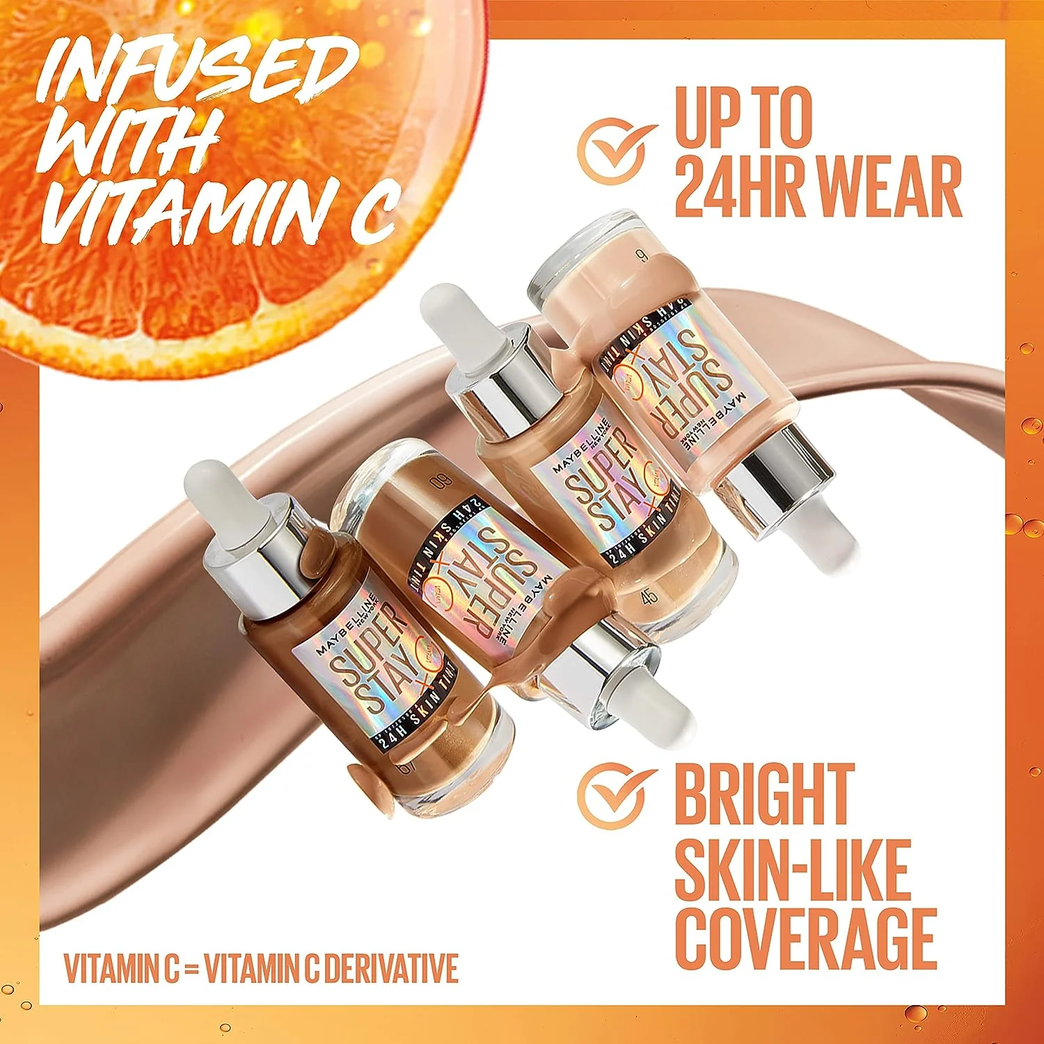 Super Stay 24H Skin Tint + Vitamin C - Image 3