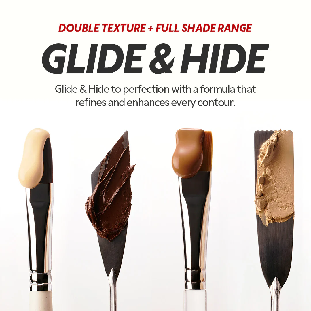 TIRTIR Glide&Hide - Corrector Textura cremosa, oculta ojeras y arrugas, fórmula dual - Image 9