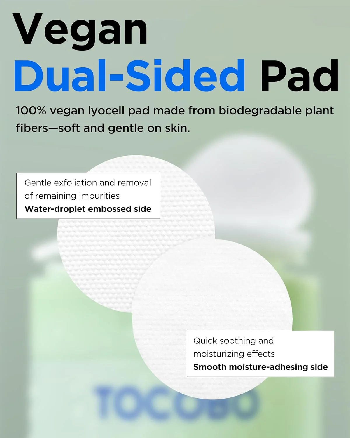 Tocobo CICA Calming Aqua Toner Pad 60pads - Image 6